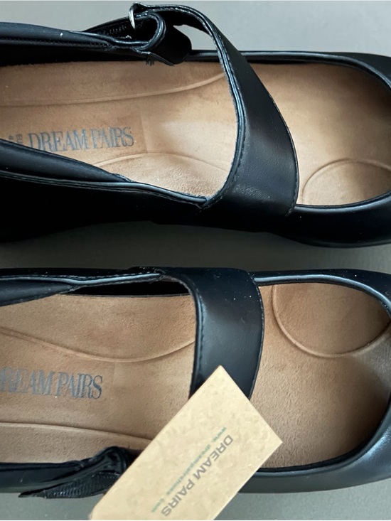 Dream Pairs Shoes - Dream Pairs Versatile Black Mary Jane Cushioned Flats